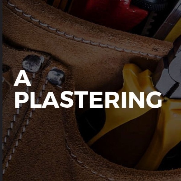 A Plastering logo