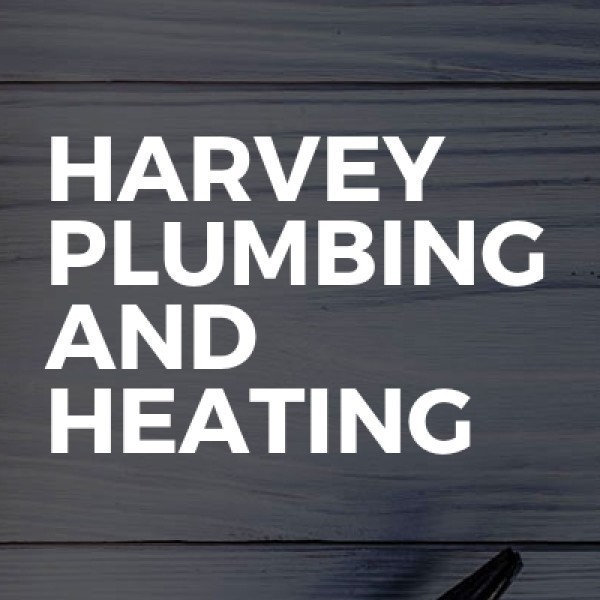 Harvey plumbing and heating logo