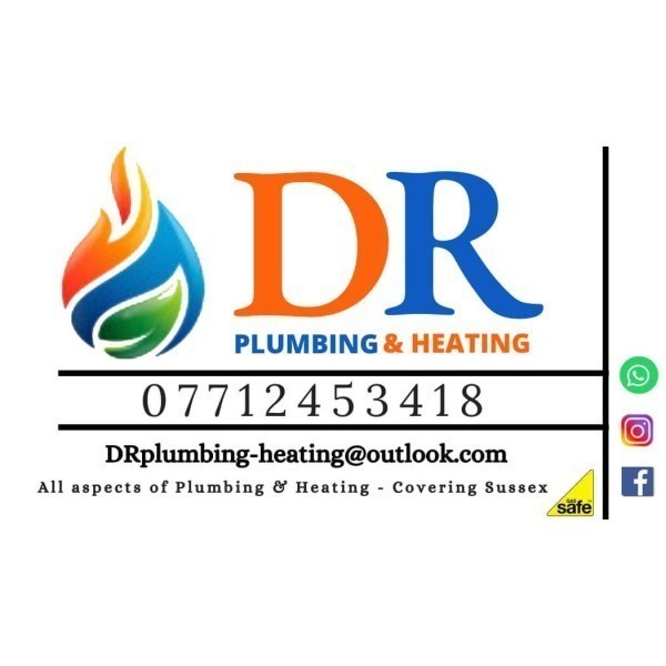 DR Plumbing And Heating logo