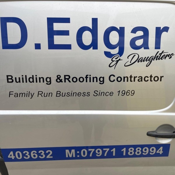 D Edgar Building & Roofing Contractor logo