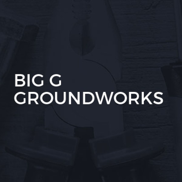 Big G Groundworks logo