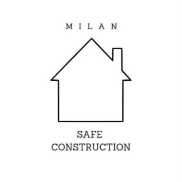 Milan safe construction logo