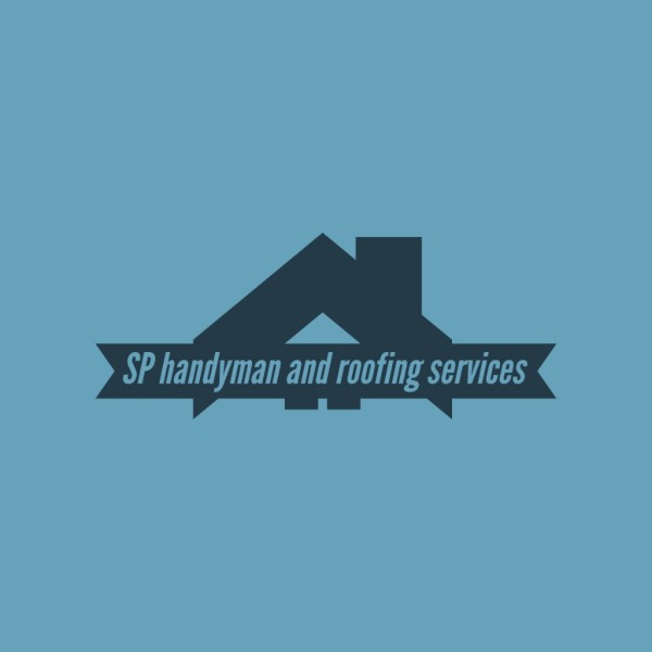 SP handyman and roofing services logo