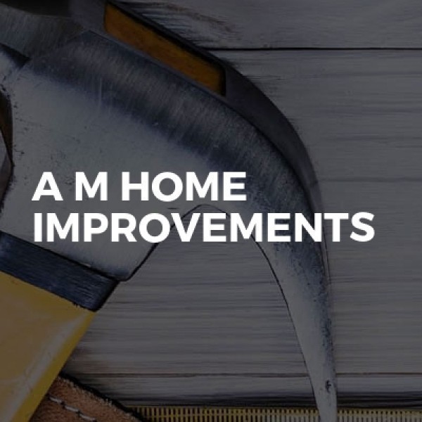 A M Home Improvements logo
