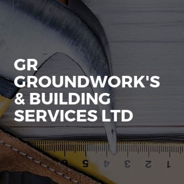 Gr groundwork's & building services ltd logo