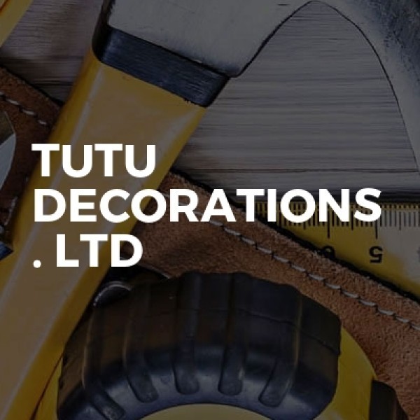 Tutu Decorations . LTD logo