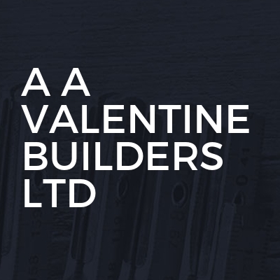 A A VALENTINE BUILDERS LTD logo