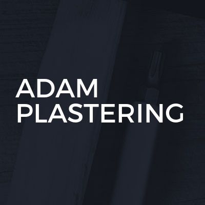 Adam Plastering logo