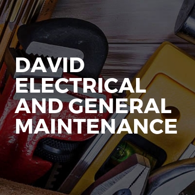 David electrical and general maintenance