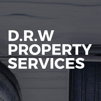 D.r.w property services 