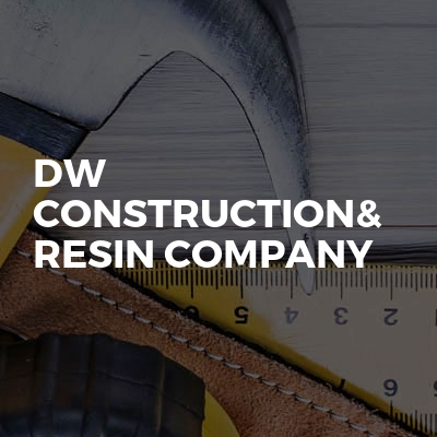 DW construction& resin company logo