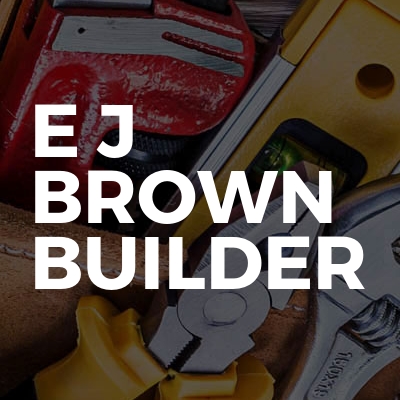E J Brown Builder logo