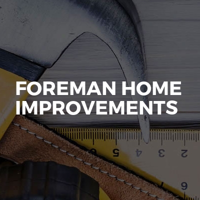 Foreman home improvements 