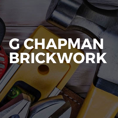 G Chapman Brickwork 