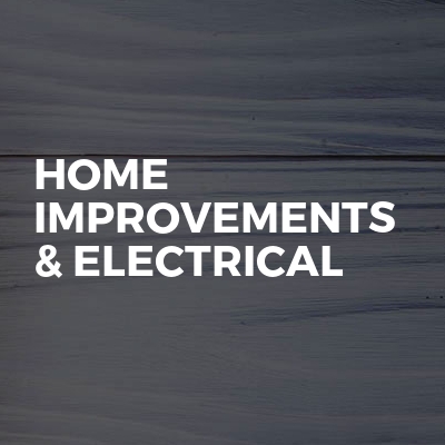 Home Improvements & Electrical