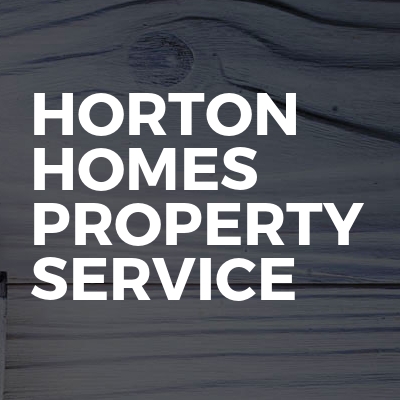 Horton Homes Property Service