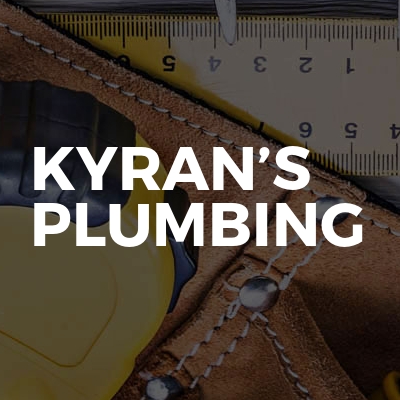 Kyran’s plumbing