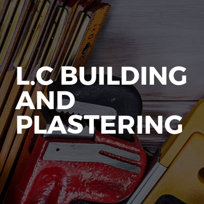 L.C Building and Plastering logo