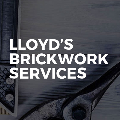 Lloyd’s brickwork services 