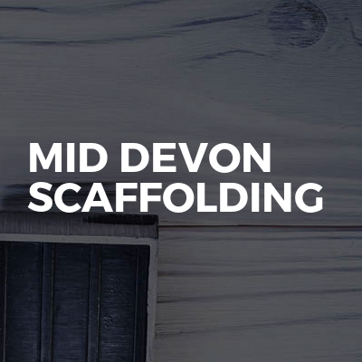 Mid Devon scaffolding 