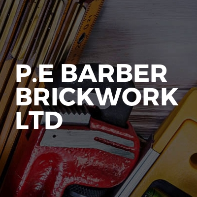 P.E Barber brickwork ltd