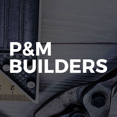 P&M Builders logo