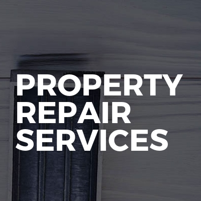 Property repair services 