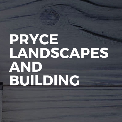 Pryce Landscapes And Building