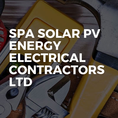 Spa Solar PV Energy Electrical Contractors Ltd