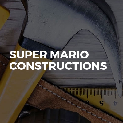 Super Mario Constructions