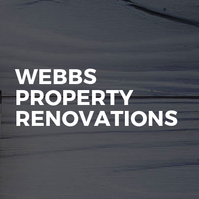 Webbs Property Renovations
